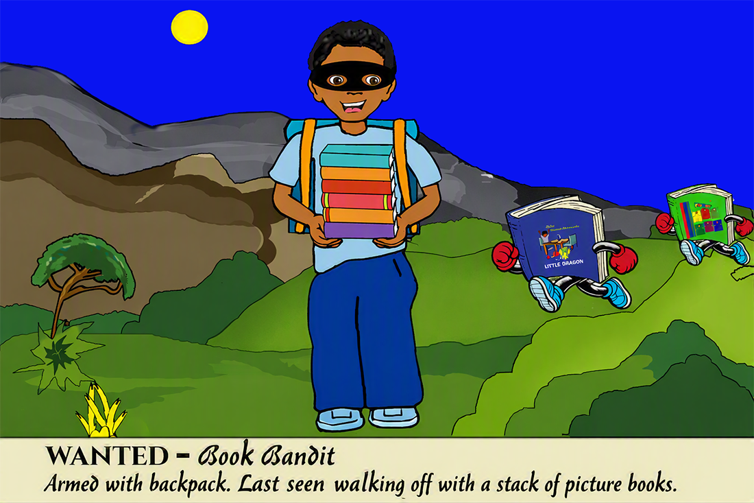 book bandit loves picture books
